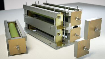 CryoCircuits Modular Power Resistor Blocks. Concept Image