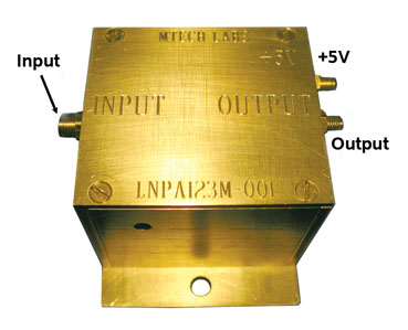 CryoCircuits LNPA Series Low-Noise MRI RF PreAmp - Connections